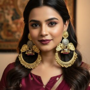Bipasha jhumka Earring (Golden)