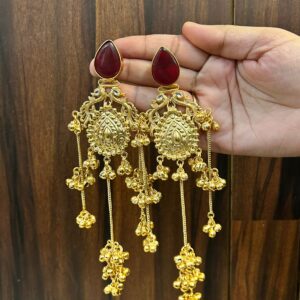 Mumtaaz Jhumka (Red)