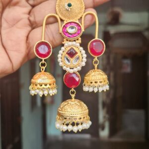 Aafreen Jhumka (Red)