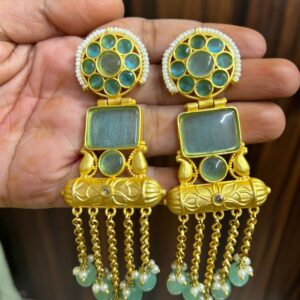 Lashkara Earring (Mint Green)