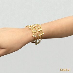 Pearl Bracelete ( Handcuff/ Bracelet / pearl / golden
