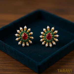 Surajmukhi Tops ( Tops / Earrings/ stud / small)