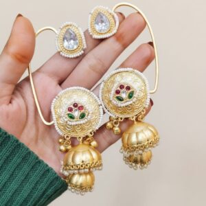 Mahima Earcuff (Multi/Golden)