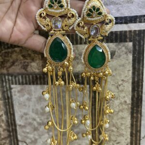 Kalyani Doublet Green earring ( Green )