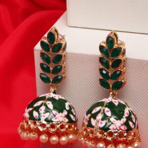 Mini jhumka(black / green /multicolor Jhumki )