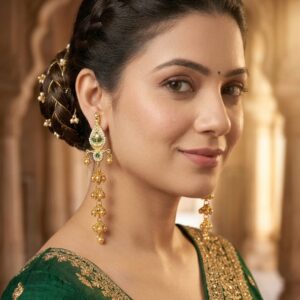 Tira earring ( Red / Green / Multicolor )