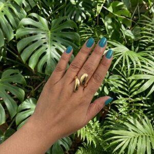 Tani Ring( golden /Antitarnish /)