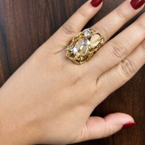 Giva cocktail rings( Golden / Multicolor/ rings / ring )