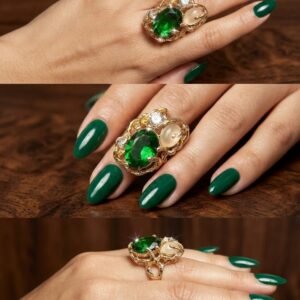 Giva cocktail rings( Green / Multicolor/ rings / rings )