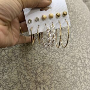 Earrings 2.O combo ( Anti tarnish / combo )