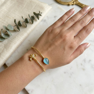 Mallika bracelet 1.1 (Navy Blue | Gold)