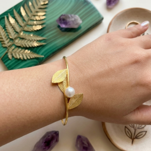 Mallika bracelet 1.3 (Creme | Gold)