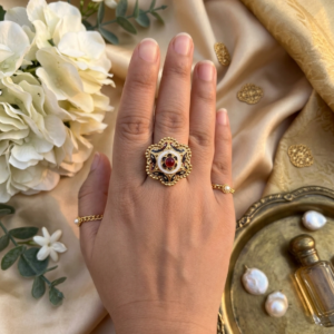 Shree Ji ring 1.0 (Golden | Multi)