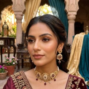 Rakhi choker Set ( choker / necklace / multi )