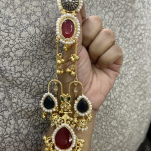sawariya jhumka ( Green / Black / Multi color)